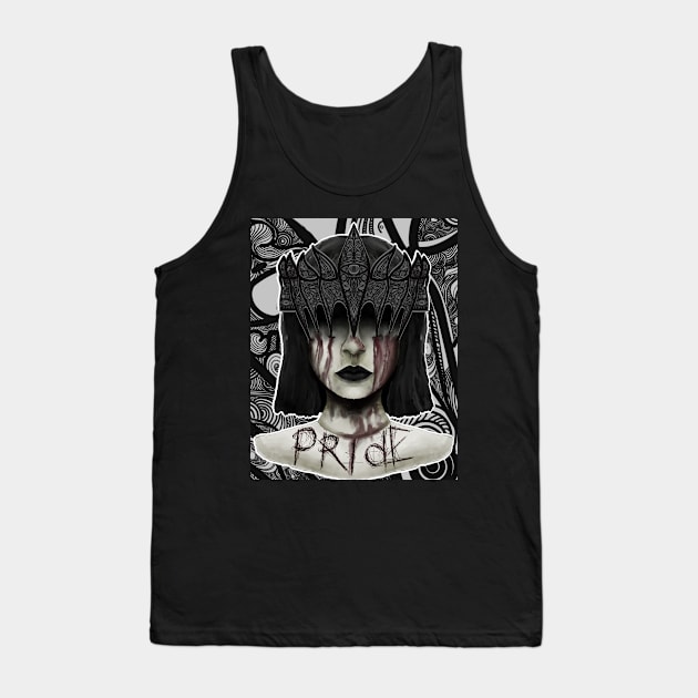 Pride Tank Top by knife vs face